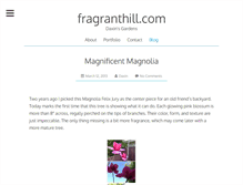 Tablet Screenshot of fragranthill.com
